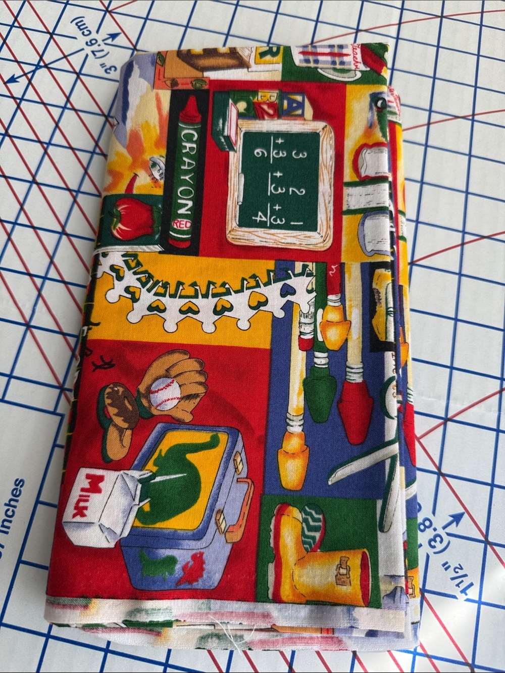 Alexander Henry School Fabric 1 Yard Teacher Classroom Novelty Cotton